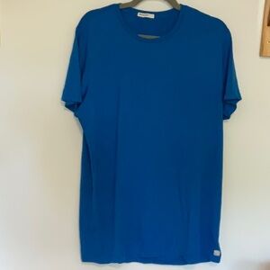 NWOT Marine Layer Men - Crew neck tee - true blue - Large